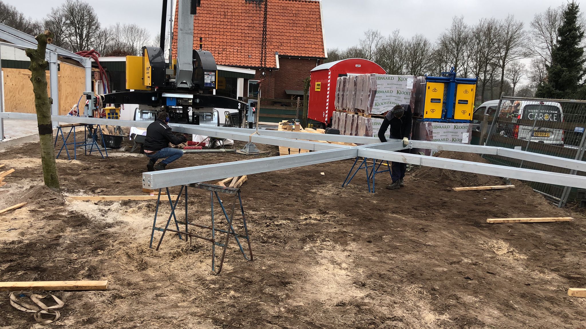 Restauratie hondenverblijf Weerselo foto